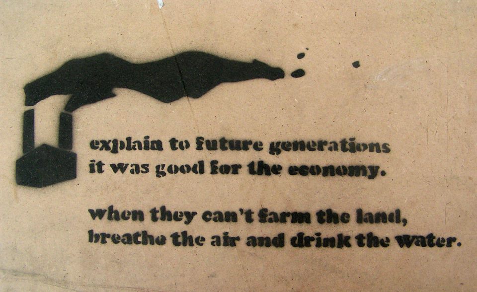 explain to future generations it was good for the economy